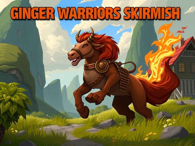 Vibrant player community in action Ginger Warriors Skirmish community event